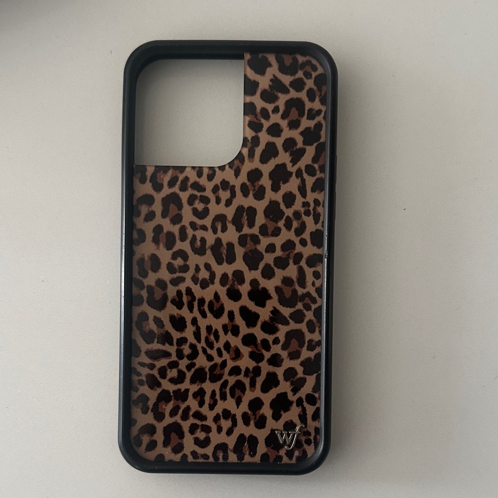 Wildflowers Leopard Print Phone Case for iPhone 12 Pro Max